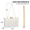 Beaguful - Bolso de mano para novia, boda, noche, con