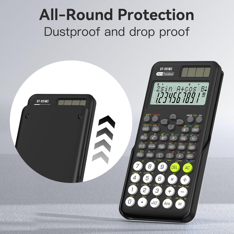 Scientific Calculator for Students, ROATEE 2 Line Display Scientific Calculator