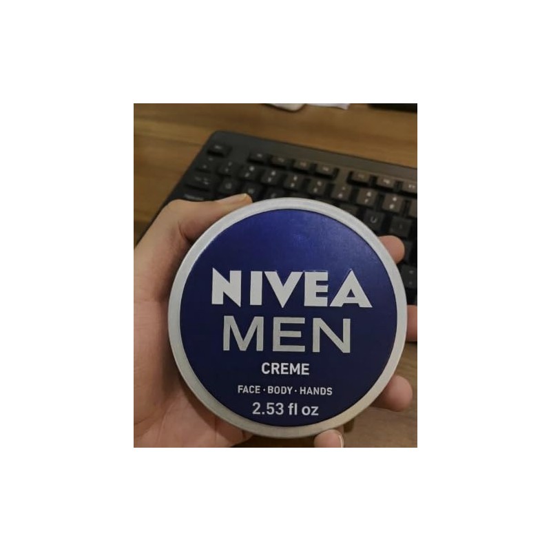 2x Nivea MEN CREME Cream FACE HAND BODY Moisturiser Dry