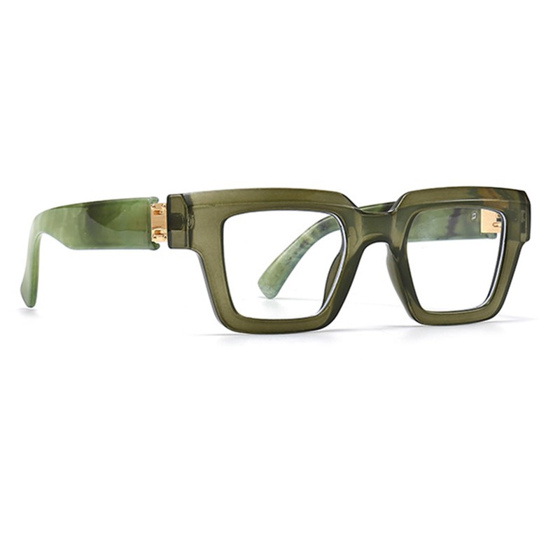 bullabulling Oprah Style Reading Glasses for Women Men, Fashion Square