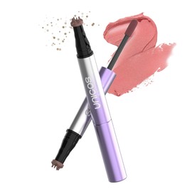 Unicos Freckle Stamp, 2-IN-1 Freckle Pen with Blush, Faux Freckle Stamp, Natural Makeup, 5 Sec Quick-drying, Waterproof, Long-Lasting, Easy to Use, Gifts for Her, Sweetie Pie