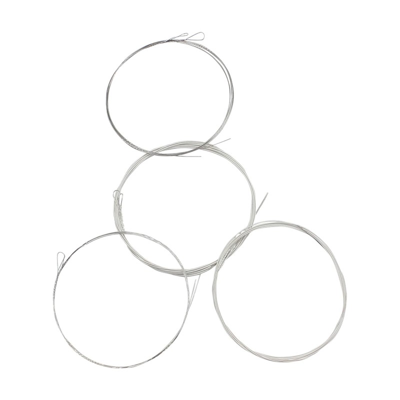 8Pcs Mandolin Strings Silver,Mandolin Strings Kit Mandolin Strings Plated Copper