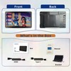 HAMTYSAN 7'' Small HDMI Monitor 800x480 Raspberry Pi Screen with