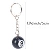 Aboiledy 2x Billiard Ball Key Ring Glueck .8
