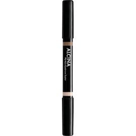ALCINA Perfect Eyebrow Styler Light 010 - Intensifies and corrects brow colour - Defines the shape of the eyebrows by precise drawing - 2-in-1: Styler + Highlighter