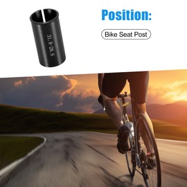 A ABSOPRO Bike Seat Post 28.6 to 31.8mm Tube Adapter Reducing Sleeve