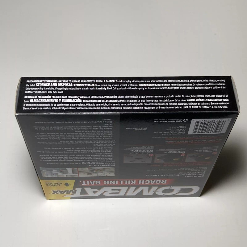 Combat (SEALED) Combat Max Roach Killing Bait- 8 Bait Stations