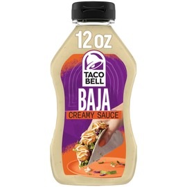 Taco Bell Mexican Taco Bell Baja Creamy Sauce, 12oz, 12 ounce