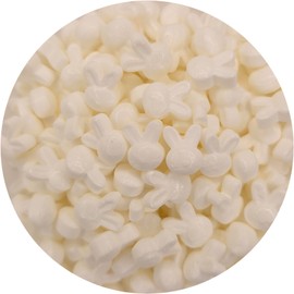 NCS White Easter Bunny Head Edible Candy Sprinkles, 8 ounces