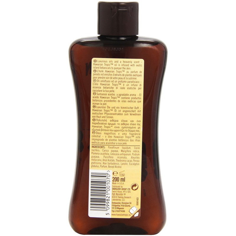 Hawaiian Tropic Tropical Tanning Oil Sun Oil without SPF 200