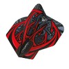 WINMAU Prism Alpha Diablo Dart Flights - 1 Set Per