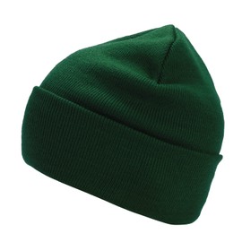 MASADA Women's and Men's Beanie Winter Hat, fir green