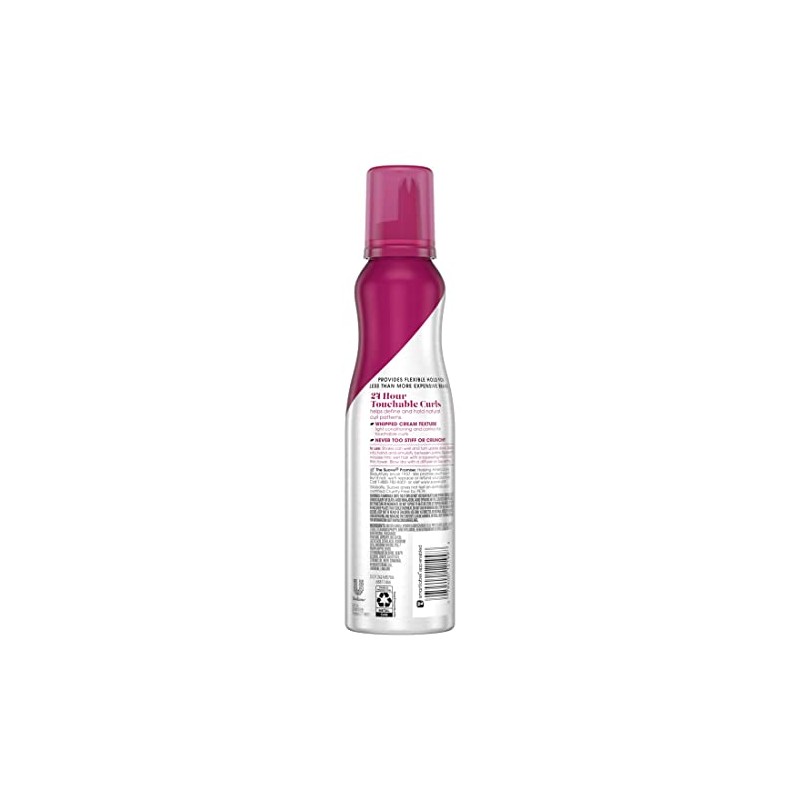 Suave Professionals Mousse, Captivating Curls, Whipped Cream Mousse, 7 Ounce