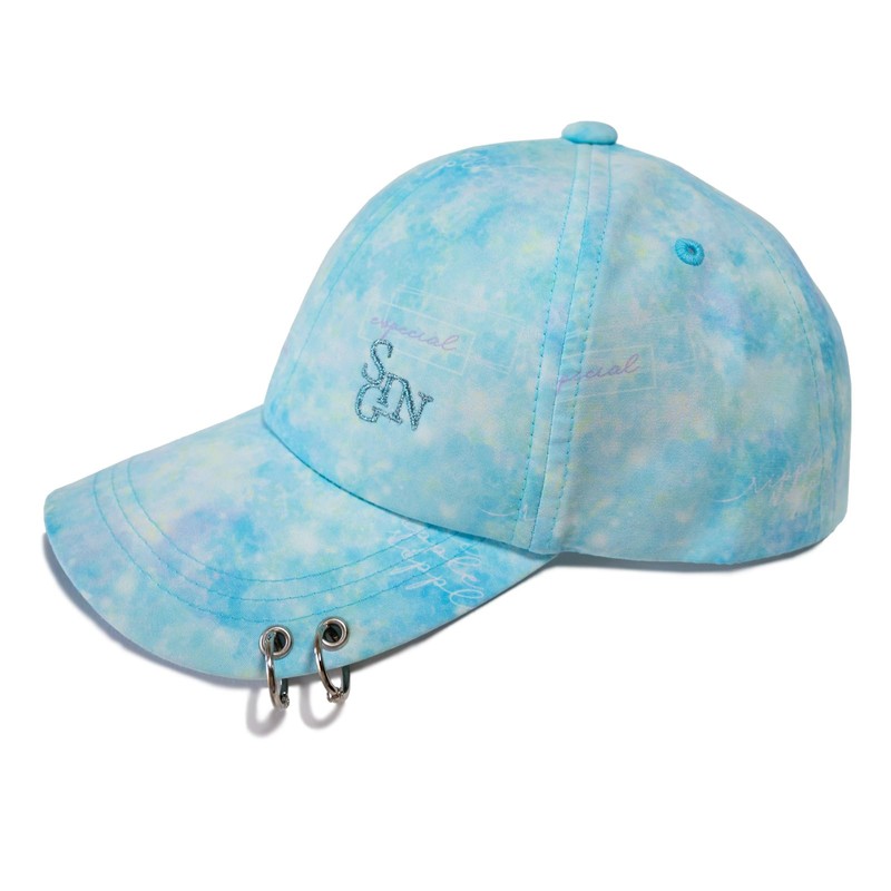 Hat, Girl, Low Cap, Kids, Elementary School Student, ice blue