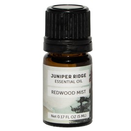 Juniper Ridge Redwood Mist Essential Oil - Refreshing Fragrance with Redwood Needles, Fir, & Bay Laurel Notes - 5ml - Packaging May Vary