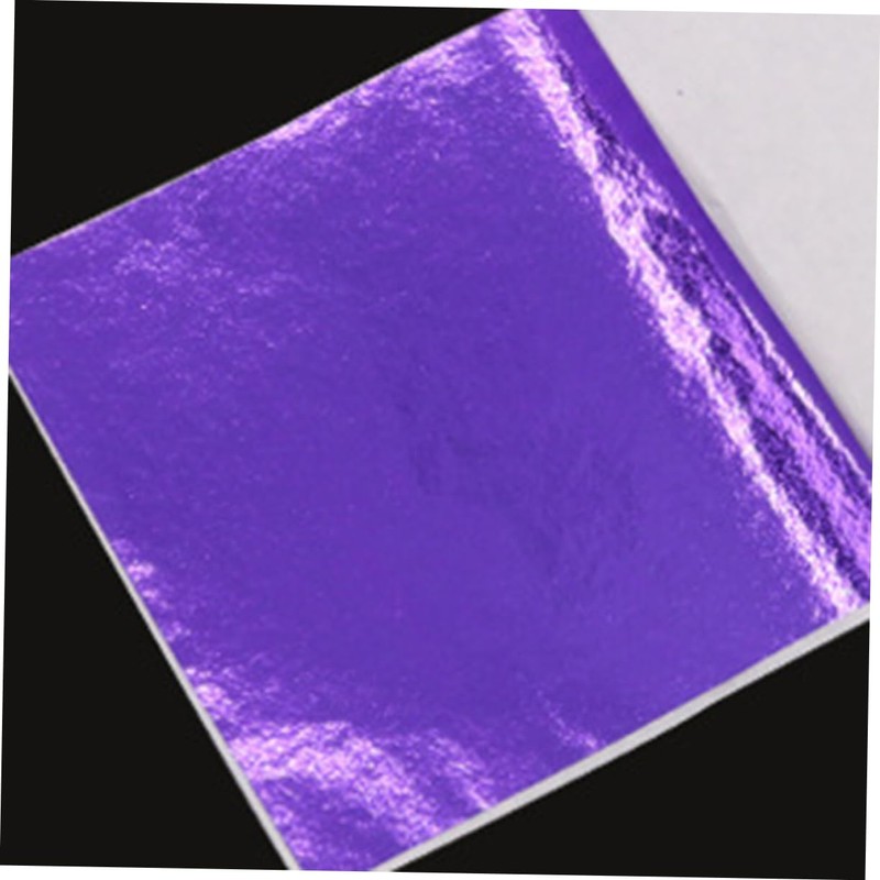 Operitacx 3sets 8x8.5cm Sheets of Foil Paper Real Gold Foil