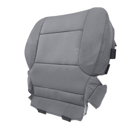 BuliBoao Driver Bottom Cloth Seat Cover for Chevy Silverado 1500 2014-2018, Silverado 2500 2500HD 3500 3500HD 2015-2019 Dark Ash Gray (Also for Passenger Side)