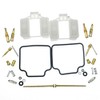2-Pack Carburetor Carb Rebuild Repair Kits with Float Replacement for