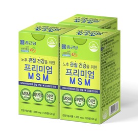 Chong Kun Dang MSM MSM Dietary Sulfur Knee Joint 6 Month Supply / 종근당 엠에스엠 MSM 식이유황 무릎 관절 6개월분