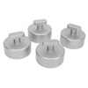 4PCS Jack Pad Billet Aluminum Lift Point Jack Adapter Pucks