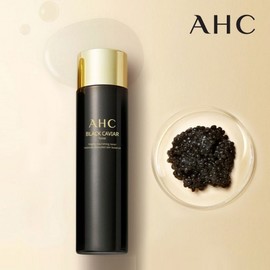 AHC 1+1 AHC Black Caviar Toner 140ml Moisturizing Anti-aging Radiant Glow Moisture Replenishment Smooth Texture / 1+1 AHC 블랙 캐비어 토너 140ml 보습 안티에이징 윤광 수분 충전 매끈 결