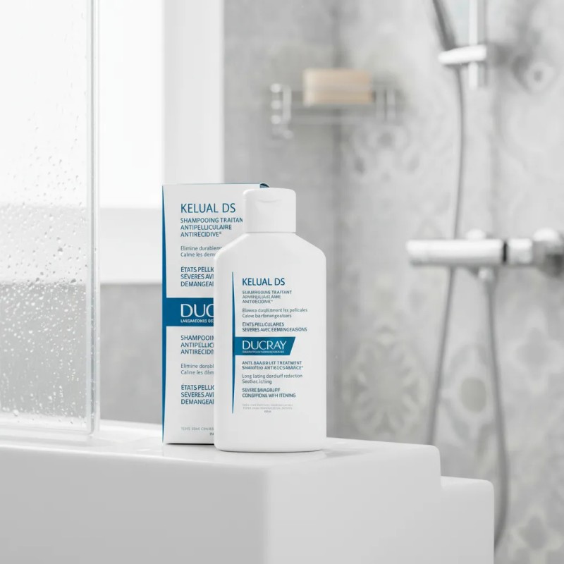 Kelual Ds Shampoo Auxiliar Tratante Anticaspa 100 Ml Ducray