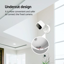 OLAIKE Blink Mini Camera Adhesive Wall Mount Compatible with Blink Mini/Mini 2/Blink Indoor Cameras, 2 Pack