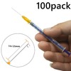 100 Pack 1ml 25Ga Plastic Syringe with Measurement for Scientific