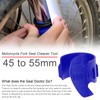 Windance Motorcycle Fork Seal Saver Cleaner,Front Fork Seal Clean Tool,