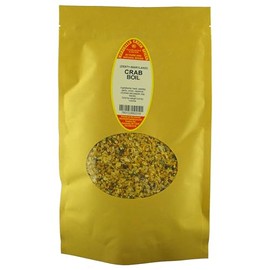 Marshalls Creek Spices CRAB BOIL SEASONING NO SALT 11 oz. Kraft Stand Up Pouch ECO Friendly Recyclable Mailer