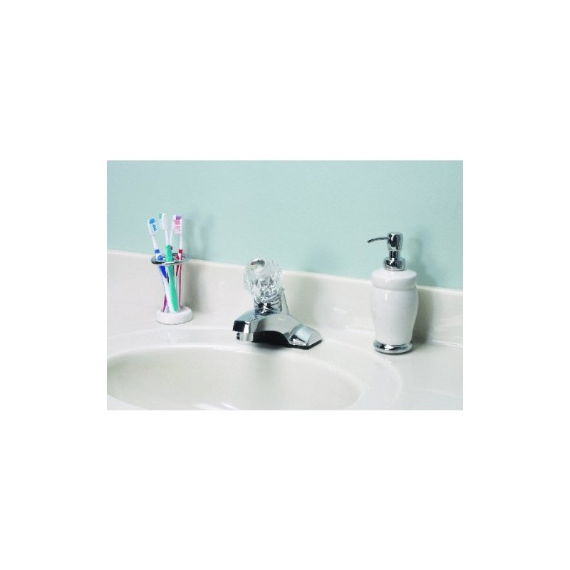 GLOBE UNION F4ZZ21CP-JPB3 Single Nonmetallic Handle Lavatory Faucet