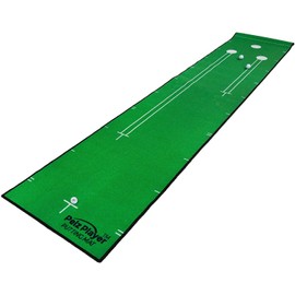 Pelz Player Golf Putting Mat | Includes Tour Proven Training Drills & Tips | Realistic Putting Surface by Dave Pelz Improves Your Putting Game | Measures 26" x 126"