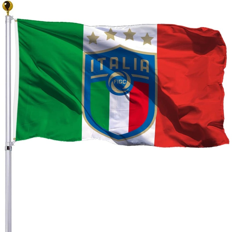 New Italian Flag 3x5 Ft,Satin Material With Brass Grommets Italy