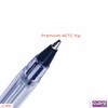 CLARO A-one Ballpoint Pens, BLACK, Medium Point (1.0mm), Pack of