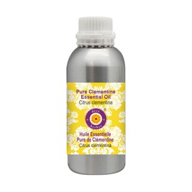 Deve Herbes Pure Clementine Essential Oil (Citrus clementina) Natural Therapeutic Grade Steam Distilled 630ml (21 oz)