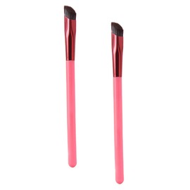IWOWHERO 2pcs Wild Eyebrow Brush Cosmetics Face for Women Make up Mascara Angled Eyebrow Brush Eye Shadow Applicator Retractable Eyeshadow Kit Eye Lash Angled Blush Brush - Artificial Fiber