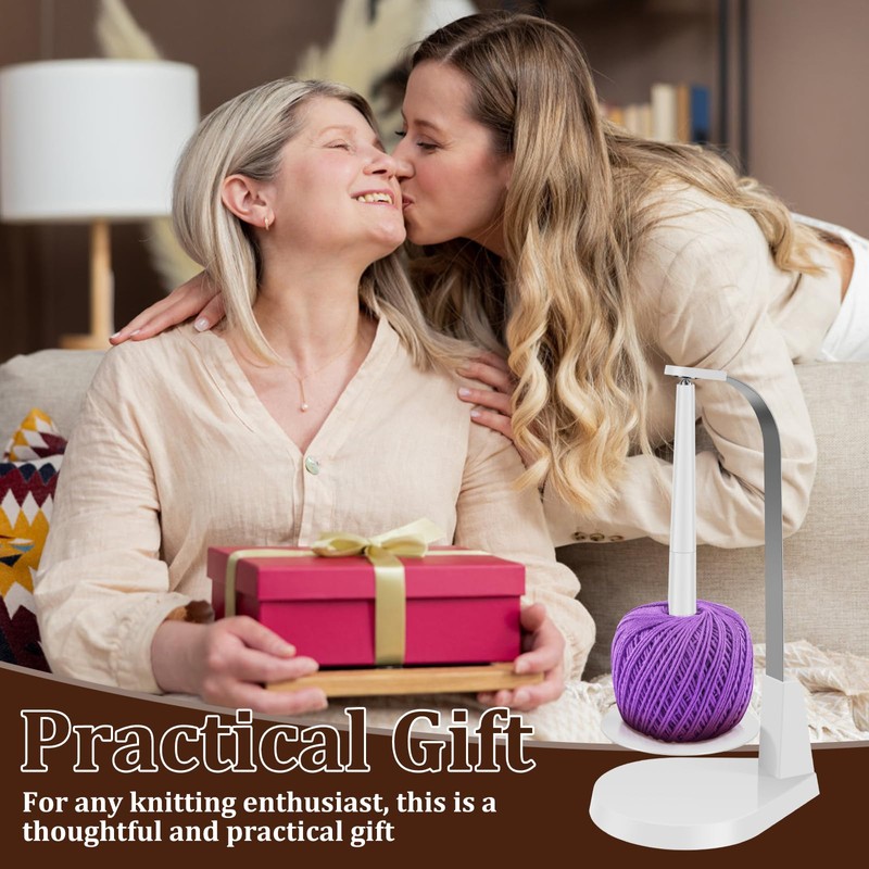 Magnetic Wool Spindle Magnetic Yarn Ball Holder Spindle 200g Bearing