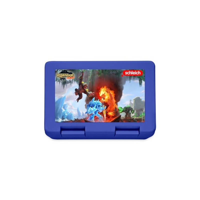 Spreadshirt Schleich Eldrador Creatures ice World and Lava World Lunchbox,