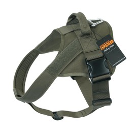 Excellent Elite Spanker Dog Harness, Military Nylon Harness, for Large Dogs, Pulling Prevention, Dogs, Torso Loop, Walking Harness, for Medium Dogs, Training, Large Dogs, Adjustable