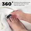 EZ Grip 360 Degree Rotary Stainless Steel Sharp Blade Fingernail