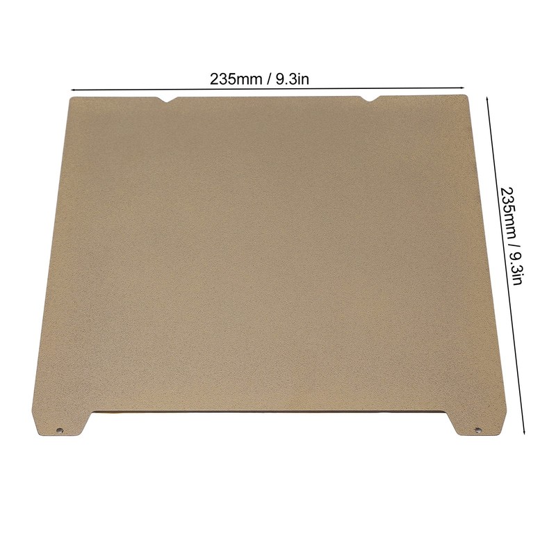 Double Sided Texture PEI Plate Flexible Spring Steel Sheet with