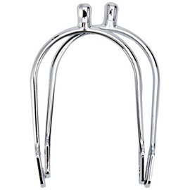 Kerbl Damen Sporen mit Sporenriemen Tropfenform Paar, 15 mm, 321250