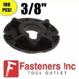 Redding Fasteners (Qty 100) 3/8" Round Malleable Washer Malleable Iron Plain Finish