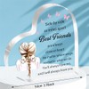 HULALA Best Friend Plaque Gifts For Women Girls Best Friend