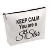 PWHAOO Keep Calm You're A Sistar OES Cosmetic Bag Gift