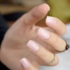 CoolNail Baby Pink Short False Nails Tips Light Pink with