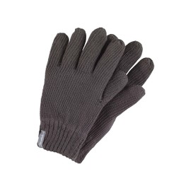 Sterntaler Baby Unisex Finger Gloves Children's Knitted Finger Gloves - Finger Gloves - Lined with Fleece - Anthracite Mottled, 6, Anthracite mottled
