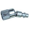 Tru-Flate 12-233 Steel Air Line Swivel Coupler Plug (1/4" 'I/M