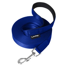 Loutep Recall Lead for Dogs Long Lead 3 m 5 m Recall Lead 10 m for Dogs 15 m 20 m 25 m 30 m Dog Lead for Small Medium Large Dog Cross Country Lead Waterproof Lightweight Running Lead