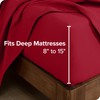 Bare Home Flannel Fitted Bottom Sheet 100% Cotton, Velvety Soft